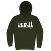  "Choose Your Weapon - Chess" hoodie, 3XL, Army Green