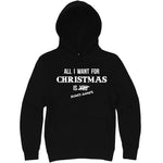  "All I Want for Christmas is Board Games" hoodie, 3XL, Black