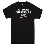  "All I Want for Christmas is Board Games" men's t-shirt Black