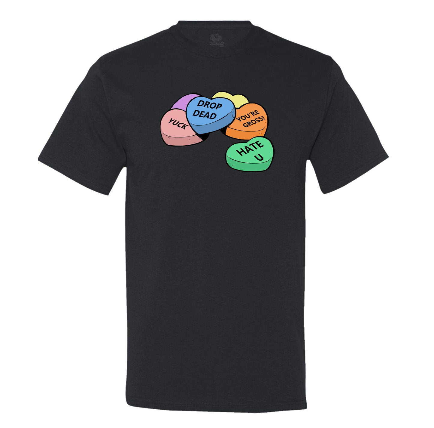 Anti-Candy Hearts Men's T-Shirt