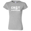  "Crit Happens" women's t-shirt Sport Grey