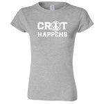  "Crit Happens" women's t-shirt Sport Grey