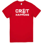  "Crit Happens" men's t-shirt Red
