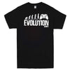  "Evolution of a Gamer" men's t-shirt Black