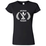  "Feast Mode for Thanksgiving" women's t-shirt Black