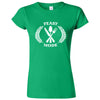  "Feast Mode for Thanksgiving" women's t-shirt Irish Green