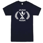  "Feast Mode for Thanksgiving" men's t-shirt Navy-Blue