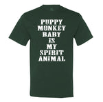 Puppy Monkey Baby Is My Spirit Animal Men's T-Shirt