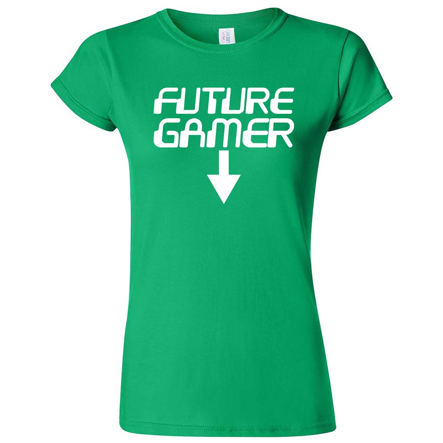  "Future Gamer" women's t-shirt Irish Green