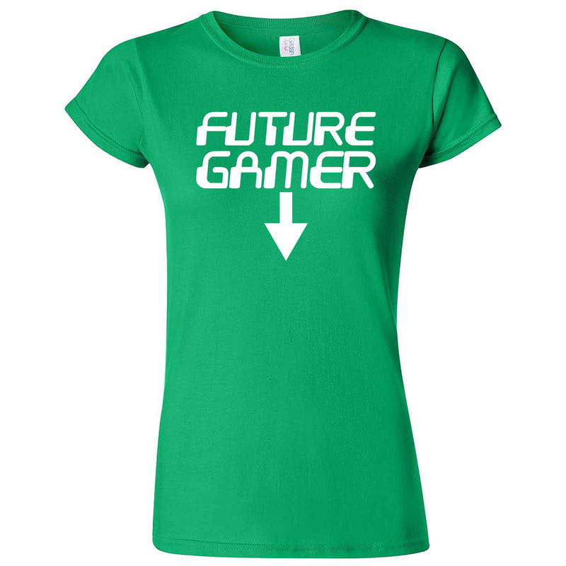  "Future Gamer" women's t-shirt Irish Green