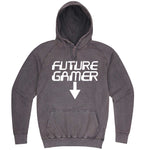  "Future Gamer" hoodie, 3XL, Vintage Zinc
