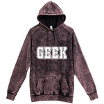  "GEEK design" hoodie, 3XL, Vintage Cloud Black