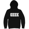  "GEEK design" hoodie, 3XL, Black