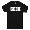  "GEEK design" men's t-shirt Black