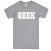  "GEEK design" men's t-shirt Heather-Grey