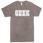  "GEEK design" men's t-shirt Vintage Zinc