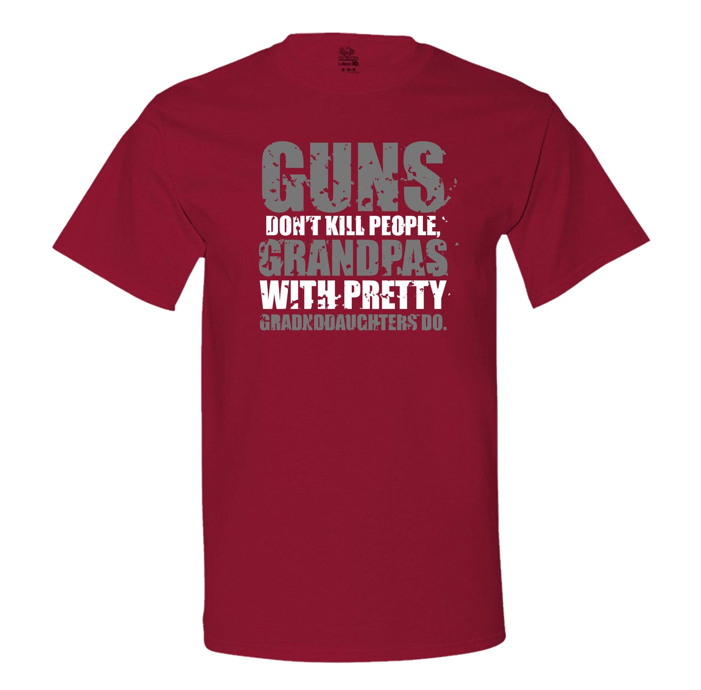 Guns Don't Kill People, Grandpas With Pretty Granddaughters Do Men's T-Shirt