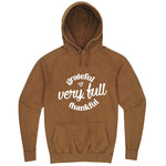  "Grateful, Very Full, Thankful" hoodie, 3XL, Vintage Camel