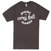  "Grateful, Very Full, Thankful" men's t-shirt Charcoal