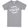  "Grateful, Very Full, Thankful" men's t-shirt Heather-Grey