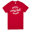  "Grateful, Very Full, Thankful" men's t-shirt Red