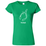  "Thanksgiving Wishbone Game Over, Would You Like to Play Again" women's t-shirt Irish Green