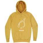  "Thanksgiving Wishbone Game Over, Would You Like to Play Again" hoodie, 3XL, Vintage Mustard