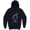  "Thanksgiving Wishbone Game Over, Would You Like to Play Again" hoodie, 3XL, Navy