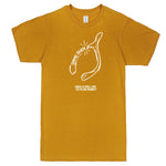  "Thanksgiving Wishbone Game Over, Would You Like to Play Again" men's t-shirt Mustard
