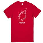  "Thanksgiving Wishbone Game Over, Would You Like to Play Again" men's t-shirt Red
