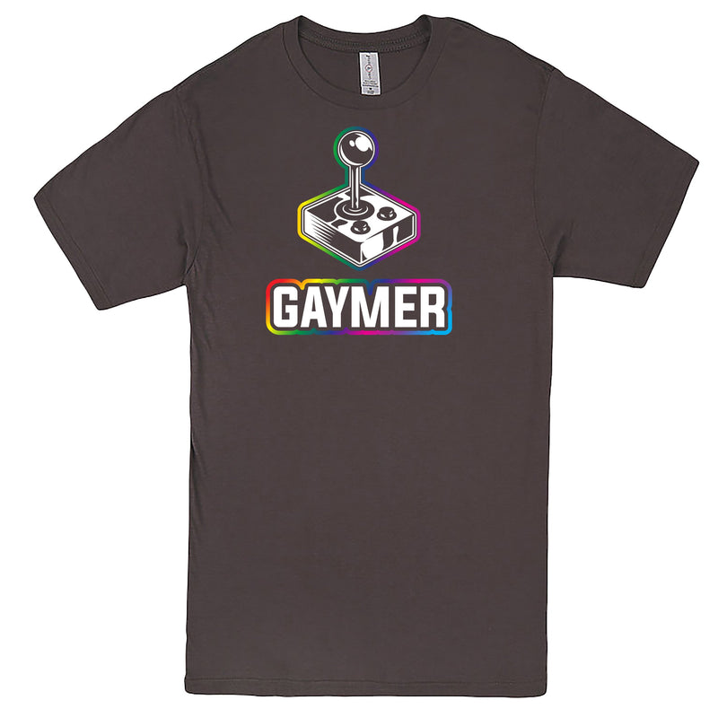 "Gaymer" Men's Shirt Charcoal