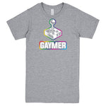 "Gaymer" Men's Shirt Heather-Grey
