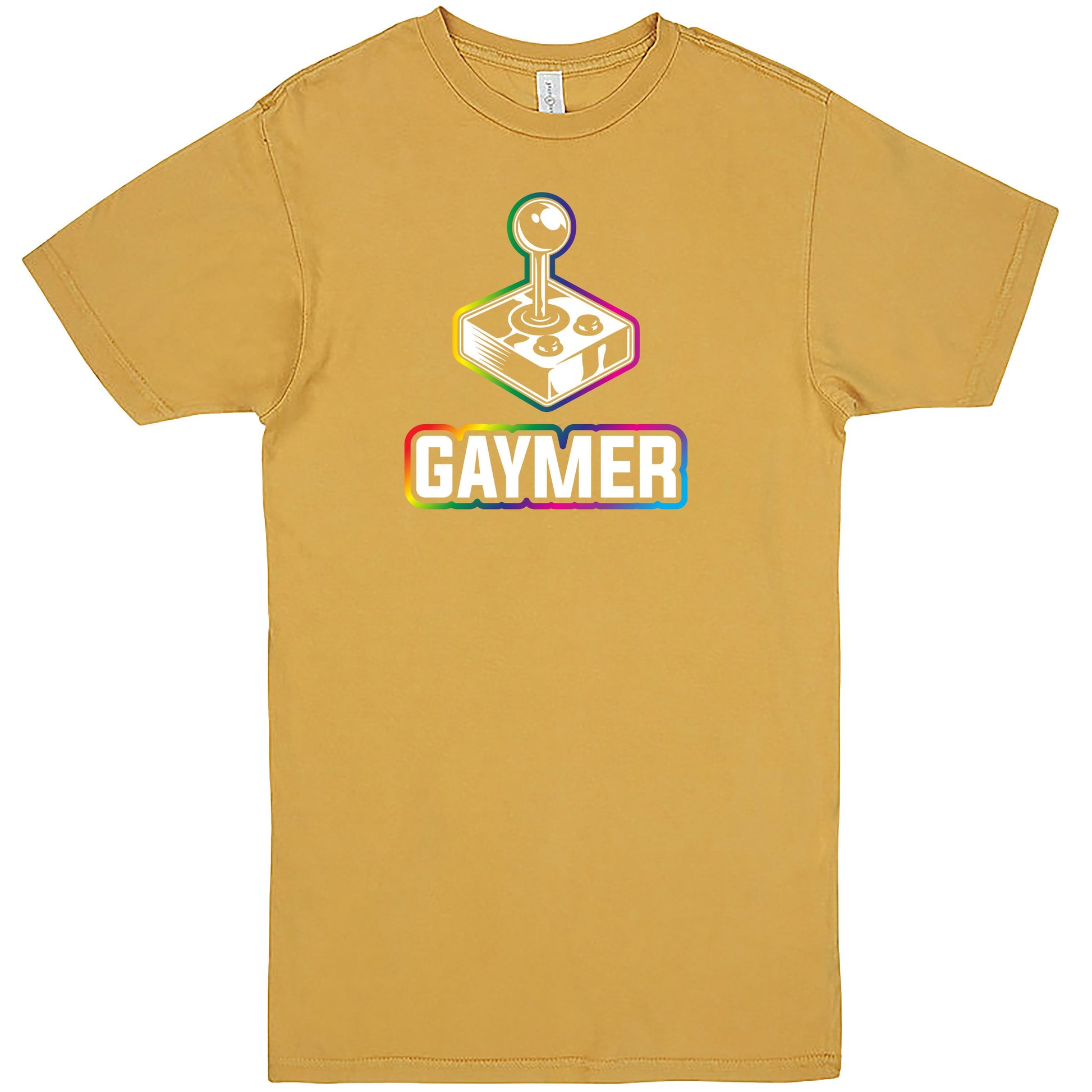 "Gaymer" Men's Shirt Vintage Mustard