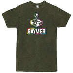 "Gaymer" Men's Shirt Vintage Olive
