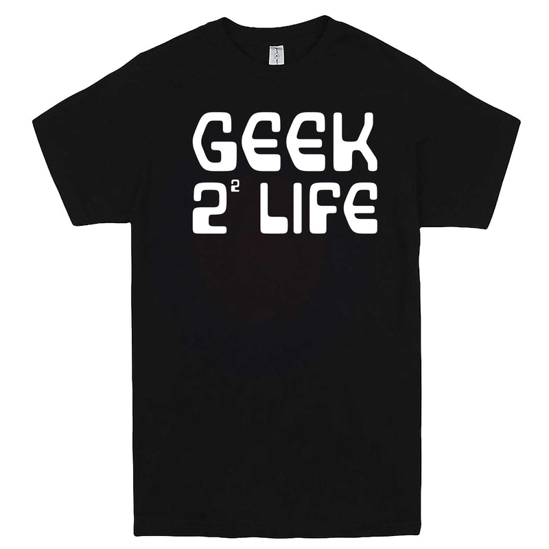  "Geek 4 Life" men's t-shirt Black