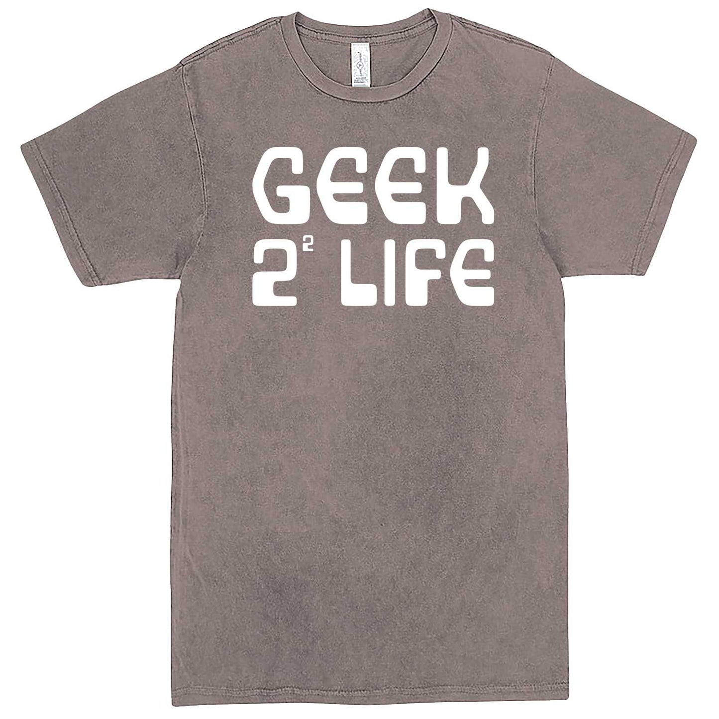  "Geek 4 Life" men's t-shirt Vintage Zinc