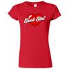  "Geek Girl" women's t-shirt Red