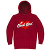  "Geek Girl" hoodie, 3XL, Paprika
