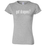  "Got Dragons?" women's t-shirt Sport Grey