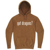  "Got Dragons?" hoodie, 3XL, Vintage Camel