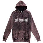  "Got Dragons?" hoodie, 3XL, Vintage Cloud Black