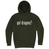  "Got Dragons?" hoodie, 3XL, Vintage Olive