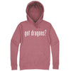  "Got Dragons?" hoodie, 3XL, Mauve