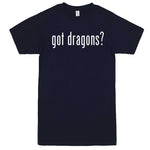  "Got Dragons?" men's t-shirt Navy-Blue