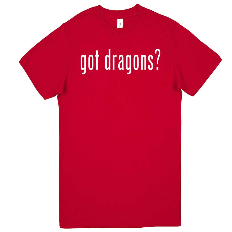  "Got Dragons?" men's t-shirt Red