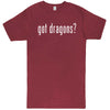  "Got Dragons?" men's t-shirt Vintage Brick