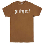  "Got Dragons?" men's t-shirt Vintage Camel