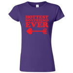  "Hottest Boyfriend Ever, Red" women's t-shirt Purple