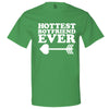  "Hottest Boyfriend Ever, White" men's t-shirt Irish-Green