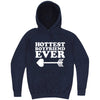  "Hottest Boyfriend Ever, White" hoodie, 3XL, Vintage Denim